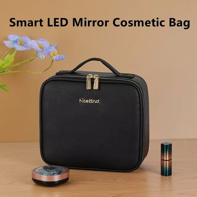 Portable Makeup LED Case